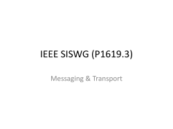 - IEEE Security in Storage Working Group