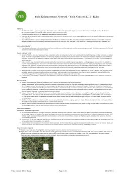 Microsoft Word - YEN 2014Contest Rules.doc