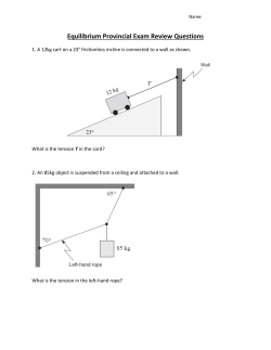 Equilibrium Provincial Exam Questions