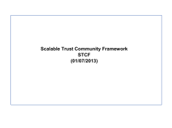 Scalable Trust in