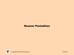 Roamer Pentathlon - Valiant Technology