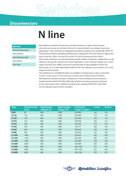 N line - Microelettrica Scientifica
