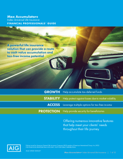 Max Accumulator+ - Financial Professionals Group