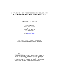 An Investigation into the Diversification