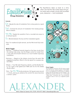 Equilibrium - Alexander Pedals