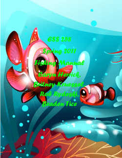 FIshing Manual