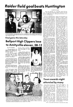 Raider field goal beats Huntington