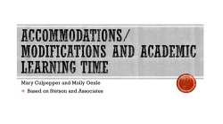 Modification - Washoe County School District