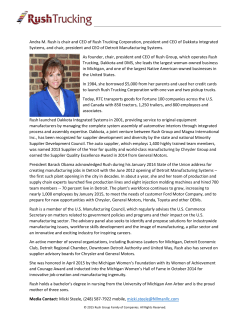 Andra M. Rush is chair and CEO of Rush Trucking Corporation