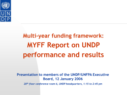 PPT - UNDP