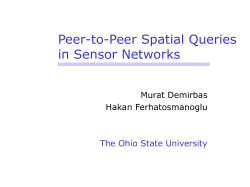 A Pursuer-Evader Game for Sensor Networks