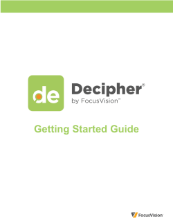 Getting Started Guide