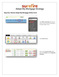 Adopt My Mortgage Strategy
