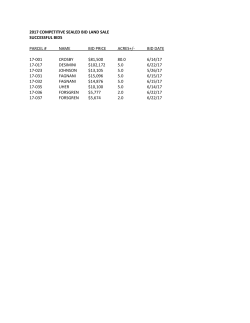 2017 competitive sealed bid land sale successful bids parcel