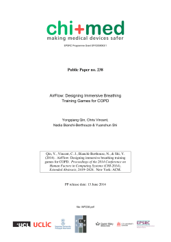 AirFlow: Designing immersive breathing training games for COPD