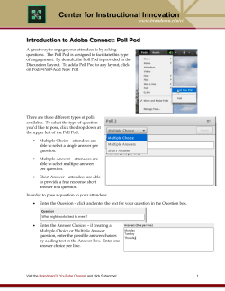 Poll Pod