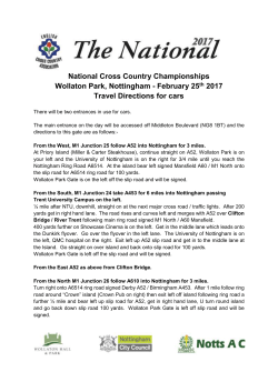 National Cross Country Championships Wollaton Park