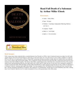 Read Full Death of a Salesman by Arthur Miller Ebook