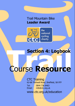 Trail Mountain Bike Leader Resource