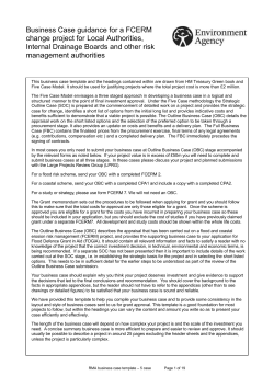 LIT 10421 Business Case Template - RMAs