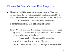 Chapter 16: Non-Context