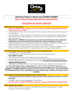 closing agents - Century 21 Selling Paradise