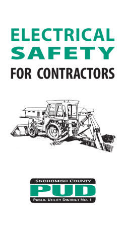 electrical safety - Snohomish County PUD