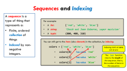 sequence[k] Patterns for Looping (&ldquo;iterating&rdquo;) - Rose
