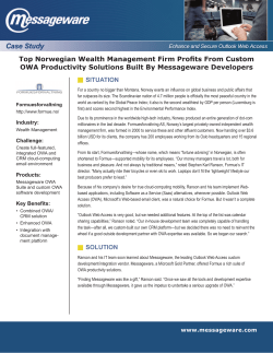 Top Norwegian Wealth Management Firm Profits