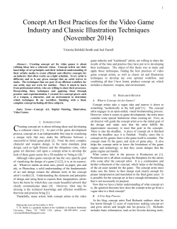 Concept Art Best Practices for the Video Game Industry and Classic