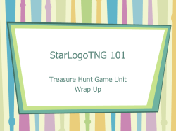 StarLogoTNG 101