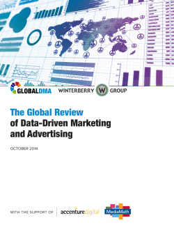 The Global Review of Data-Driven Marketing and