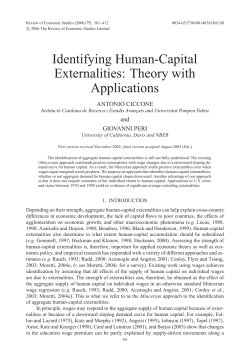 Identifying Human-Capital Externalities