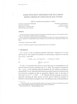 some efficient methods for enclosing simple zeros of nonlinear