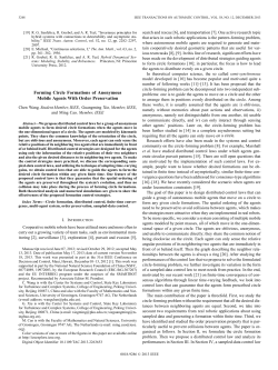 Forming Circle Formations of Anonymous Mobile Agents With Order