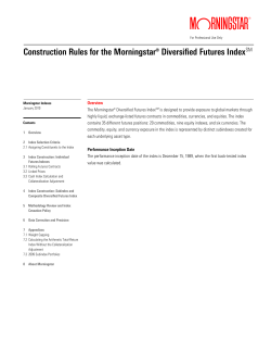 Diversified Futures Index