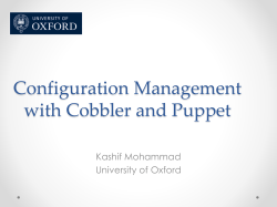 puppet agent -- test -- tags kickstart