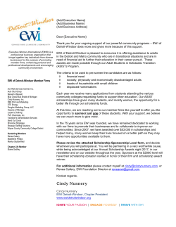 Detroit-Windsor Chapter Member Firms - EWI of Detroit