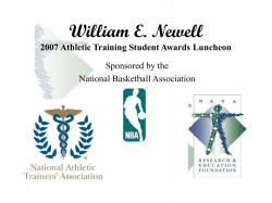 HERE - UWA Athletic Training Home