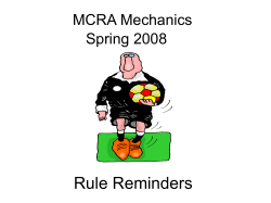 RuleRemindersSpring2008Mechanics