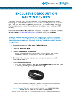 Fitness Device Discount - Blue Cross Blue Shield of Kansas City