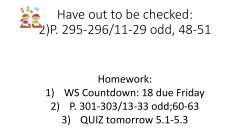 Homework - Neshaminy School District