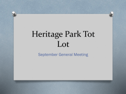 Heritage Park Tot Lot