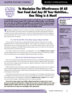 To Maximize The Effectiveness Of All Your Food And Any Of Your