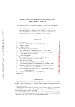 Horofunction Compactifications of Symmetric Spaces