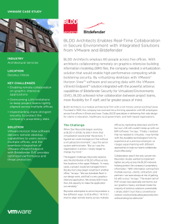 BLDD Architects - Case Study: VMware, Inc.