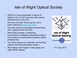 IW Optical Society - Rogerskid Main Index Page