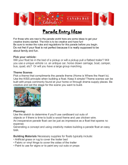 Parade Entry Ideas - Flin Flon Trout Festival