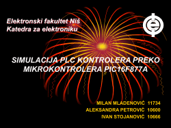SIMULACIJA PLC KONTROLERA