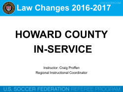 Law Changes 2016_2017 Revised